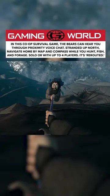 "IN THIS CO-OP SURVIVAL GAME, THE BEARS CAN HEAR YOU THROUGH PROXIMITY VOICE CHA