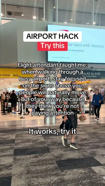 AIRPORT HACK DO THIS OK? #airport #LifeHack #dothis