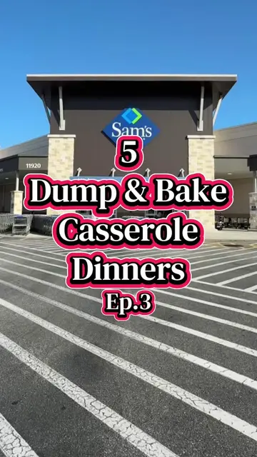 5 more Dump & Bake Casserole Dinners 🙌 Easy, simple dinners for busy weeknights