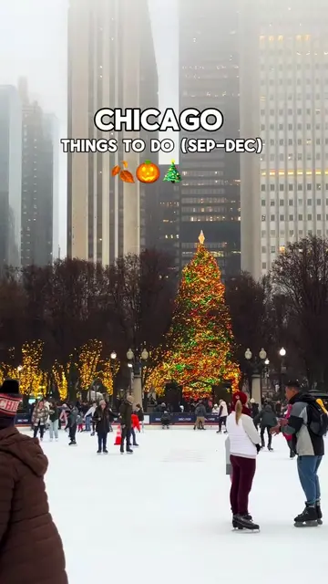 🍂 Chicago things to do from September–December! 🎃✨ Save this list for your fal