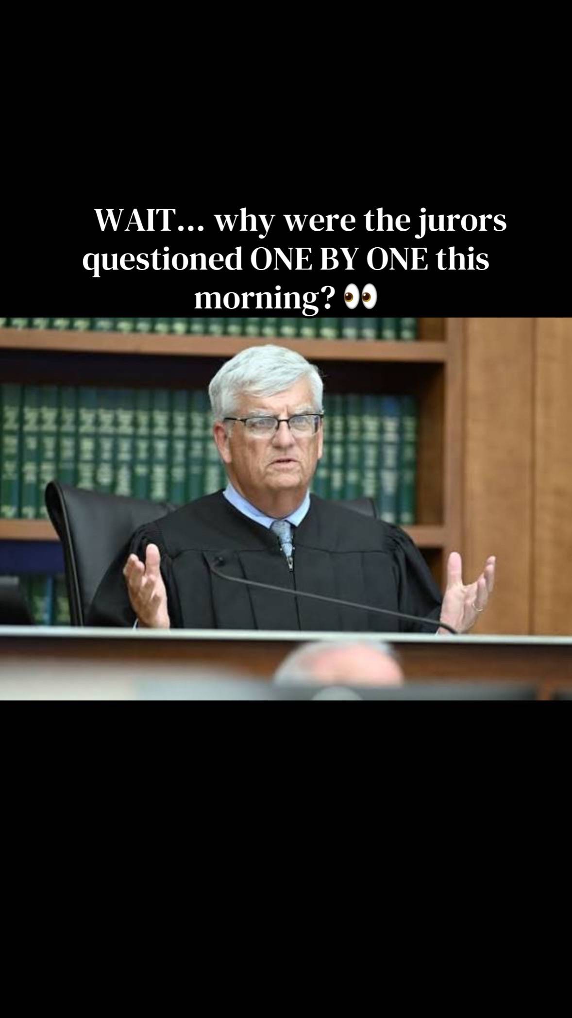 Court suddenly ends hours early because of an “unforeseen circumstance”… then th