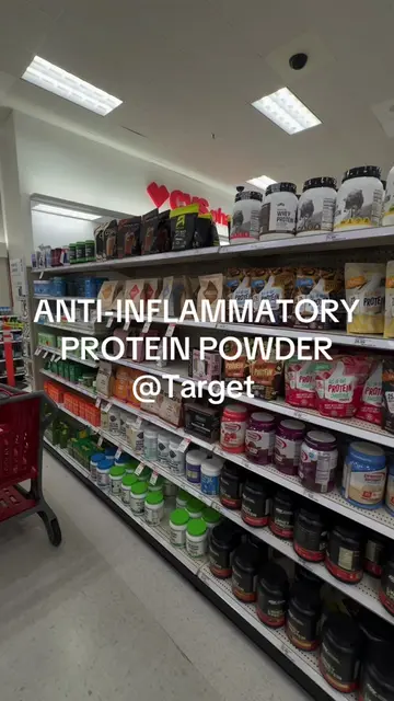 Anti-inflammatory protein powders at target that I would actually buy! #targetfi