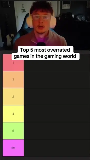 Top 5 most overrated games in the gaming world #gaming #games #videogames #overr