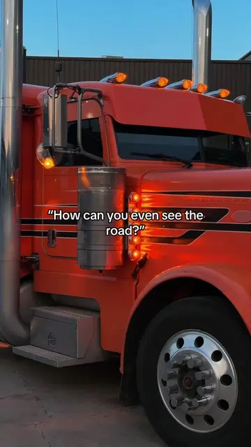Leave my comment section alone 😑 #orangecrush #peterbilt389 #peterbilt #trucker