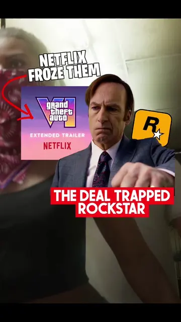The Netflix GTA 6 deal was a huge mistake from ROCKSTAR.. 💔 #gta6 #gta6leaks #r