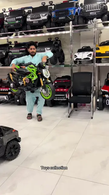🏍️⚡ Ride On Kids Electric Bike ⚡🏍️ ✨ Easy Start Button 🛞 Strong & Durable Whe