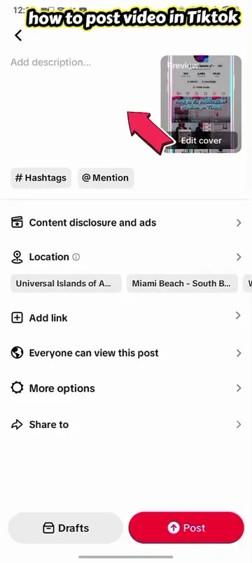 how to post video in Tiktok 😔  #foryoupage #grow #viral #tiktoktips #fyp @tikto