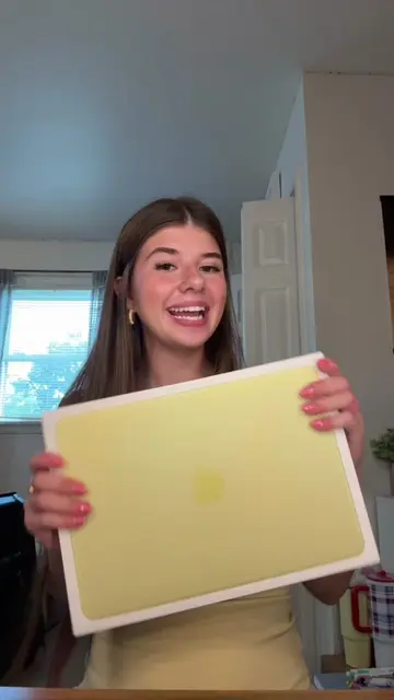 Unbox and set up my MacBook Neo with me!! 🤩 #macbookneo #citrus #unboxing #coll