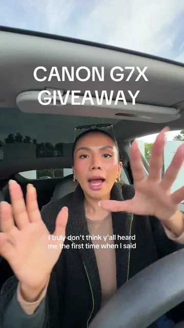 I’m giving away a Canon G7 X Mark II 📸🎉 To celebrate 52K on Instagram and 32K 