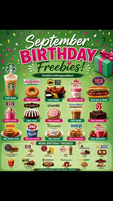 🎉 September babies, it’s almost time for your birthday! 🎂💚 Get ready to celeb