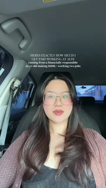Sharing how much I make at Aldi working full time in management #salarytranspare