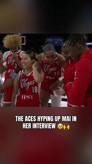 NaLyssa, A’ja, Jackie, and Chelsea were loving Mai’s answers in her post-game in