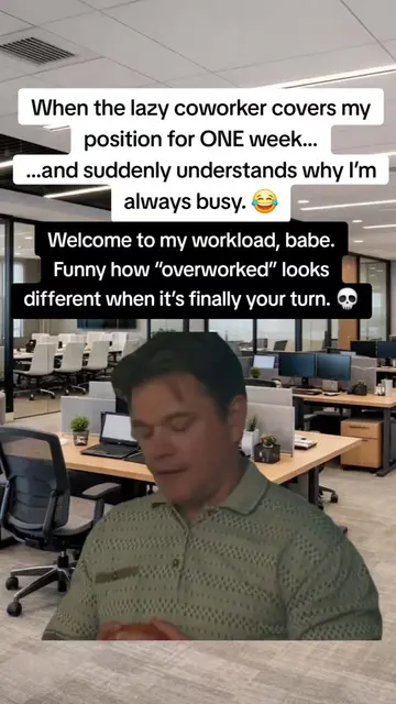 #WorkplaceHumor #CoworkerProblems #OfficeHumor #WorkLife #RelatableAf 