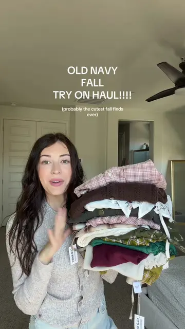 I LOVEEEE!!!! In my l t k 💗 #oldnavystyle #oldnavyhaul #newarrivals #fallfashio