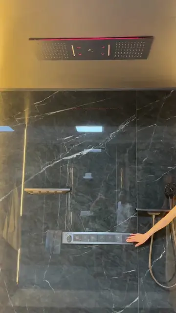 More than a shower—it’s a complete sensory experience. The CSS104 Smart Conceale