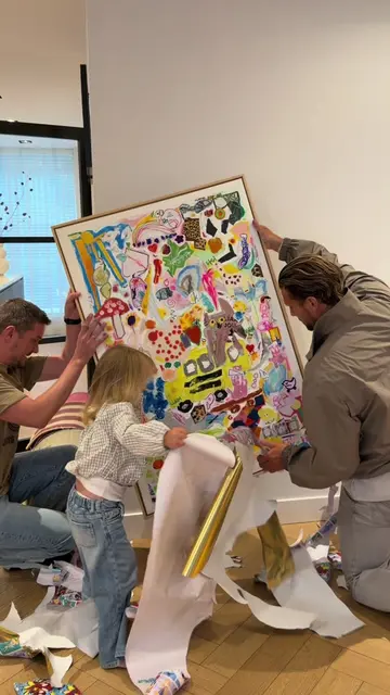 Your kids’ art deserves more than a drawer. And definitely not the trash. Send m