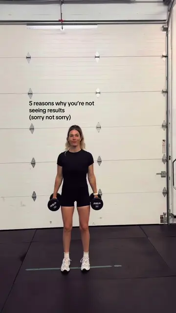 5 reasons you’re not seeing results (sorry, not sorry) 1. You’re inconsistent. A