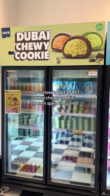how to get a FREE DUBAI CHEWY COOKIE from @The SGFR Store ‼️ no minimum spend re