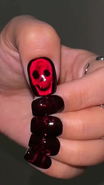 ❤️💀 Fun & Playful Halloween Nail Inspo 2026 💅 Would You Like To Try This? 👻 �