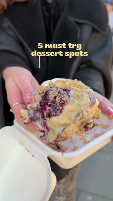 5 of my favourite dessert spots in London 🍨 The variety of sweet treats in Lond