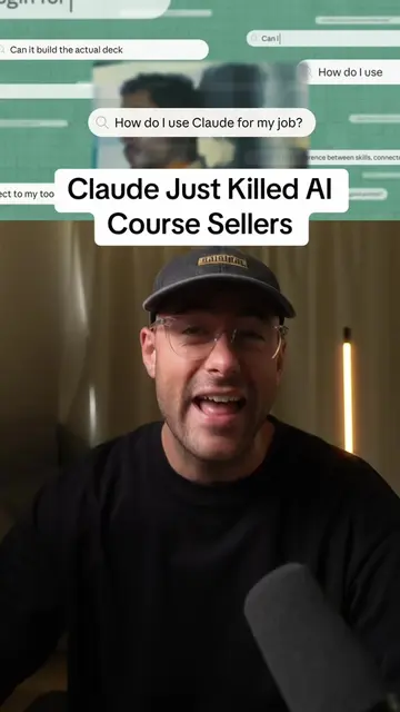 Anthropic just killed a bunch of AI course sellers overnight. Claude Academy wen