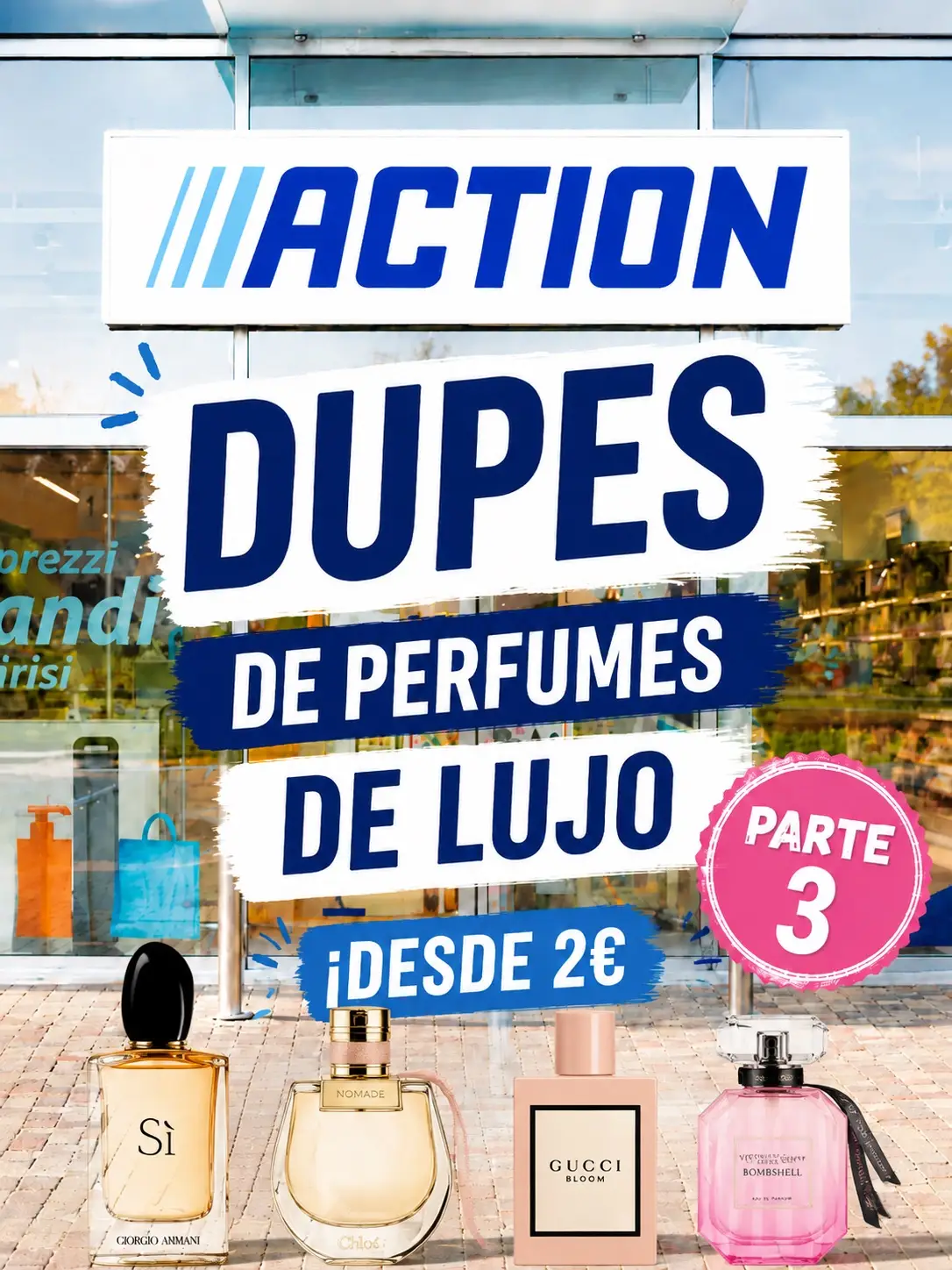 ¿Más clones de perfumes de lujo en Action por menos de 5€? 👀🌸 PARTE 3 He encon