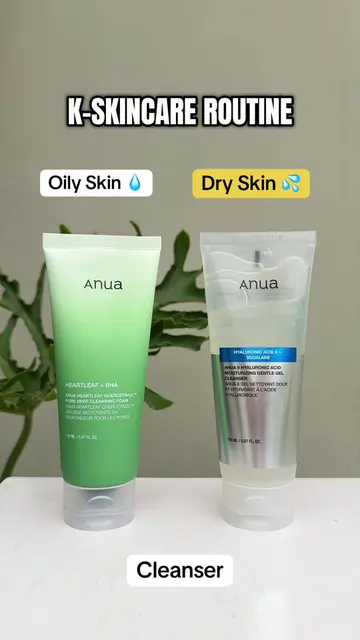 ✨Korean Skincare Routine: Oily skin vs Dry skin  #anuaskincare #brandsforyounepa