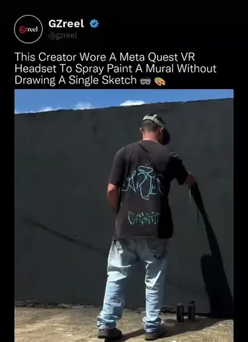 Muralists have scaled drawings with the grid method for centuries, and a headset