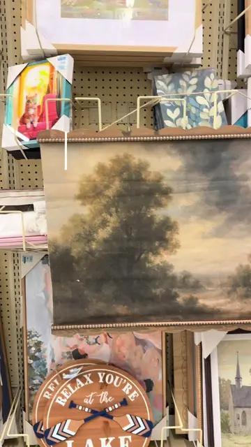 I had a MUCH bigger vision for this What I bought at @Hobby Lobby for $13 vs how