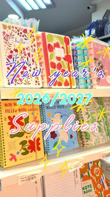 @fakhereldinstationery 🌟 New year’s supplies ✨ احلي ادوات مكتبية ف مكان واحد بس
