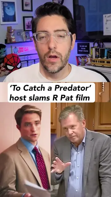 Chris Hansen is speaking out against Robert Pattinson’s To Catch a Predator movi