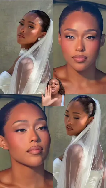 I’ve been obsessing over Jordyn Woods’ Wedding makeup ever since it was posted ☁