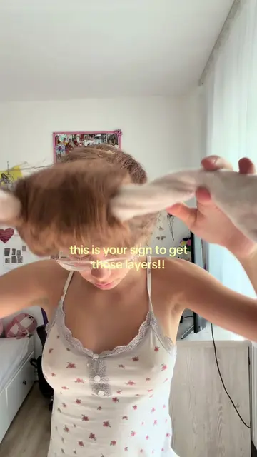 they elevate your hair so much #layers #hairinspo #viral 