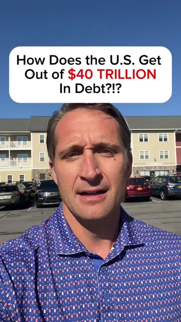 How Does the U.S. Get Out of $40 Trillion in Debt!? #usdebt #investing #economic