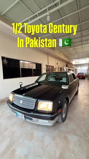 1997 V12 Century. 1 of 2 in Pakistan 🇵🇰. Follow @zaryabzavi The Toyota Century
