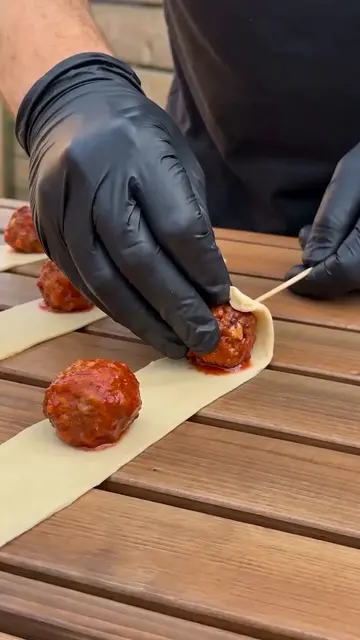 The Juiciest Meatball You'll Ever Taste! #yummy #meatballsub #Recipe 