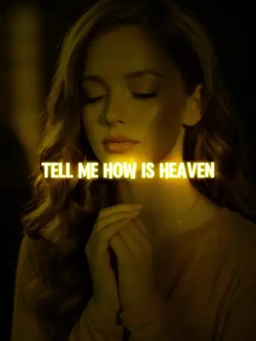 Tell Me How Is Heaven | Template #CapCut #lyrics #worship #gospel #faith 