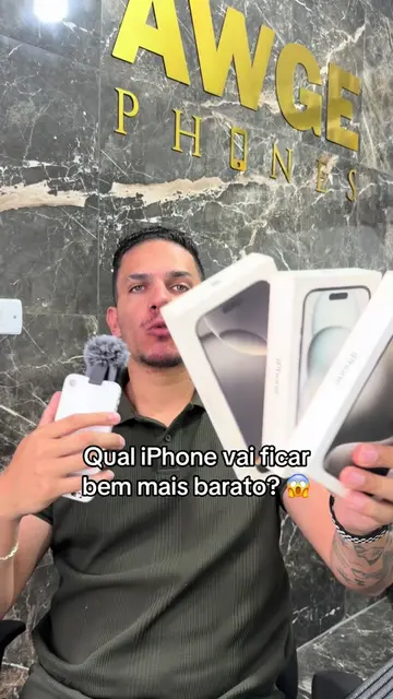 Qual iPhone vai ficar mais barato quando o iPhone 18 lançar ? #iphone18 #iphone1