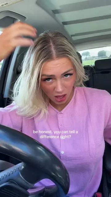 eeekkkk i love it #hairtok #firsttimemom #hairtransition #blonding #MomsofTikTok