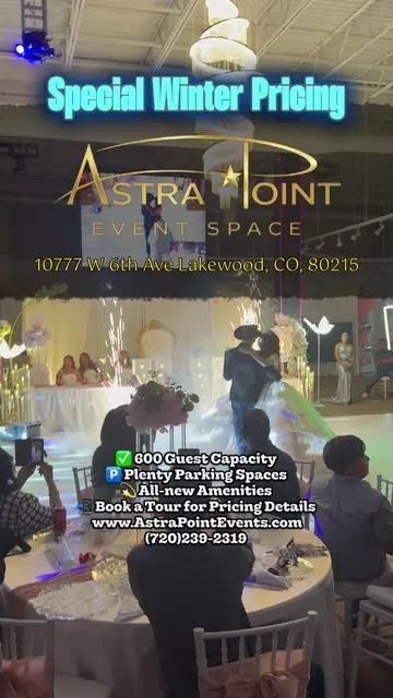 ¿Estás buscando el salón perfecto para tu próximo evento en Denver o Colorado? ✨