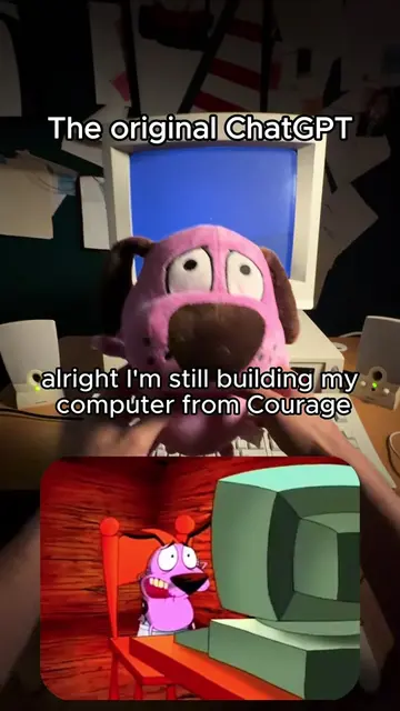 Still building the original @chatgpt into a reality. The computer from Courage t