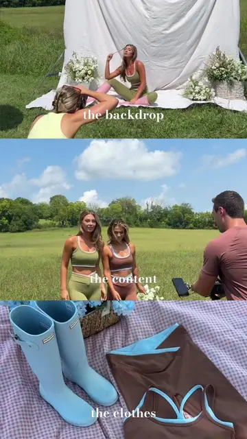 behind the scenes of shoot day! Launches 8.30 at 3pm cst #activewear #summerset 