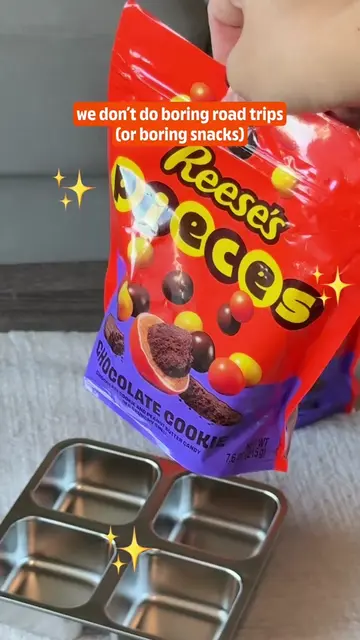 the new REESE’S PIECES Chocolate Cookie is what makes a road trip complete 🤌