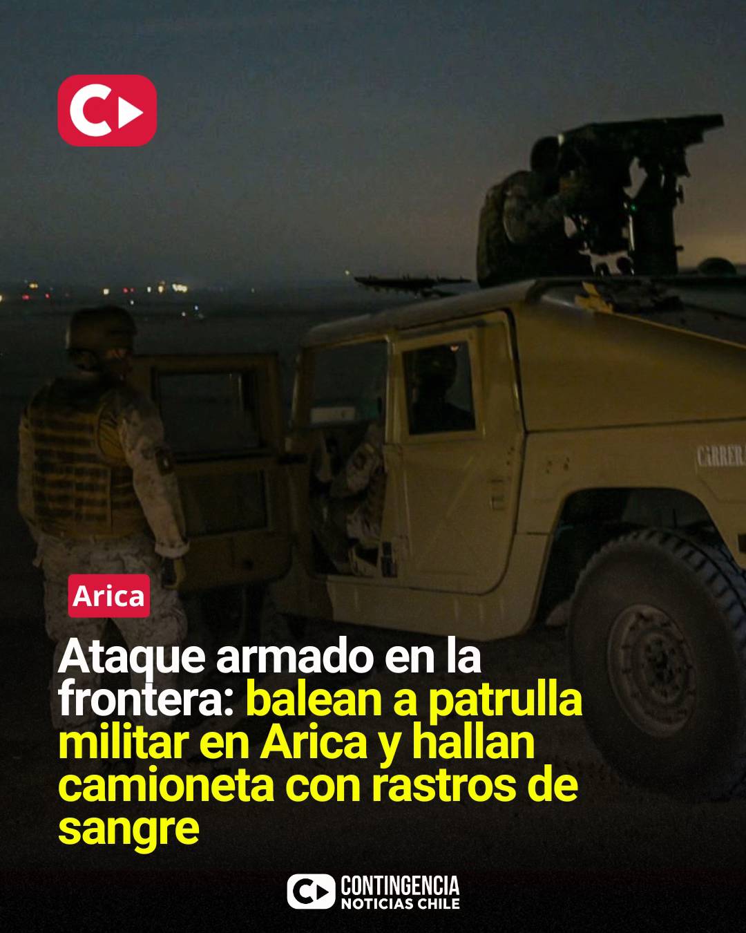 🚨 ATAQUE ARMADO EN LA FRONTERA | Una patrulla militar fue atacada a balazos dur