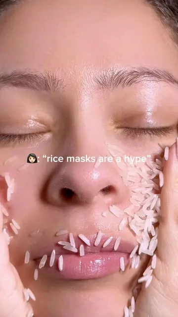 Rice masks forever 🤍 #koreanskincare #ricemask #brightening #acnetips #pimples 