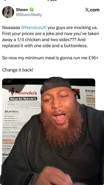 This has gotta be some sort of reccession indicator no? #FoodTok #nandos #grille