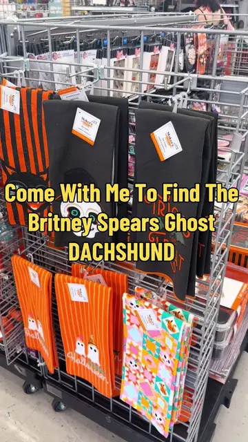 Come with me to find the @Britney Spears Ghost Dachshund! @Michaels Stores  #dac