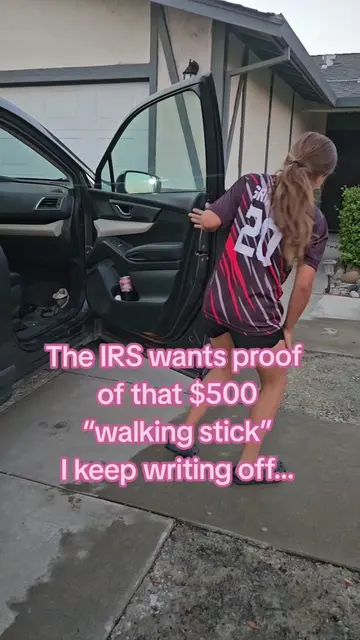 When the IRS starts asking questions about that $500 “walking stick”… 😂🥎 Sir, 