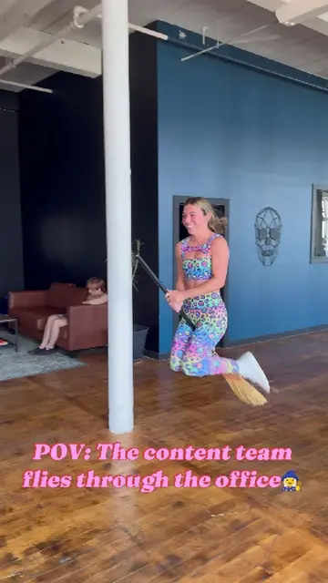 POV: the content team flew through the office.  They understood the assignment. 