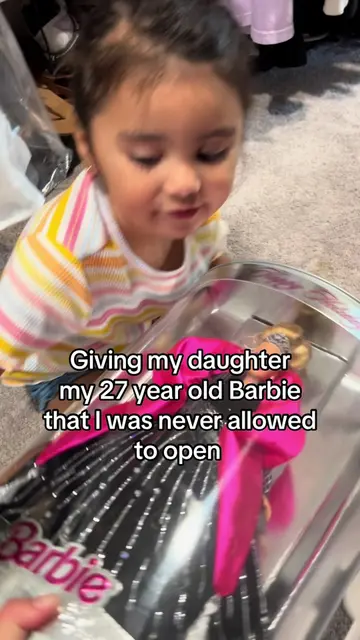 It’s like it was a gift from my grandma for my future daughter. @barbie #barbie 